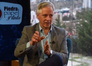 Álvaro García se refirió a Evo Morales en entrevista con Piedra, Papel y Tinta, de La Razón.