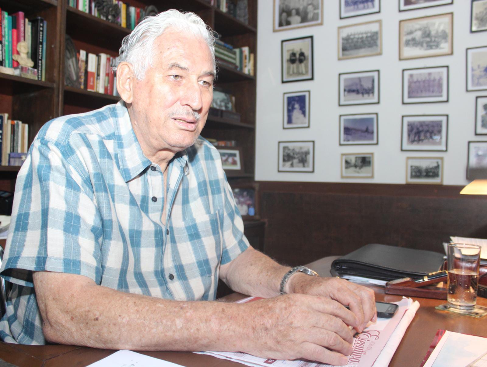 El general Gary Prado Salmón, en una entrevista pasada.
