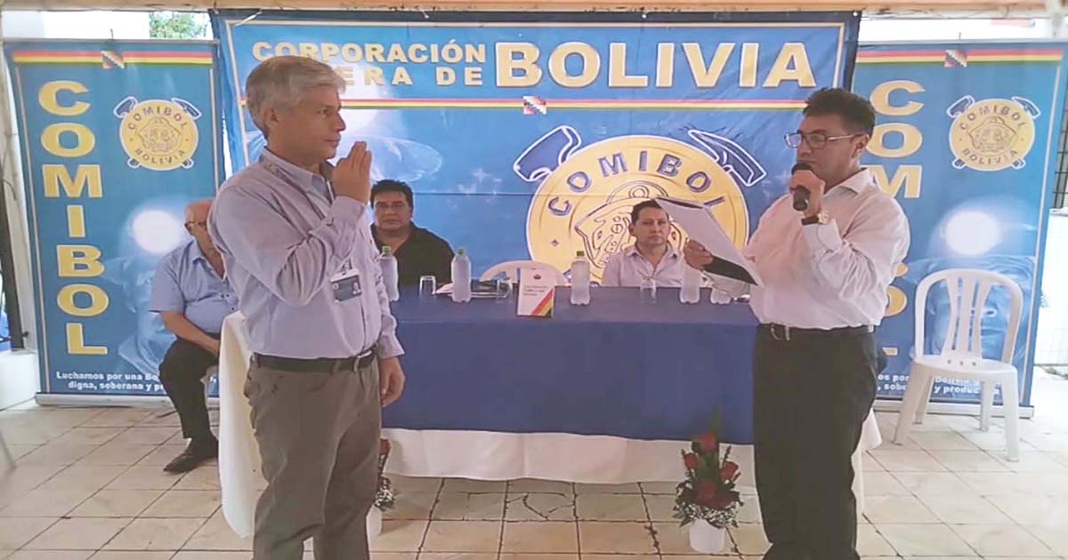 La nueva minería estrena gerente