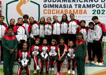 El trampolín boliviano conquista 24 medallas en el sudamericano