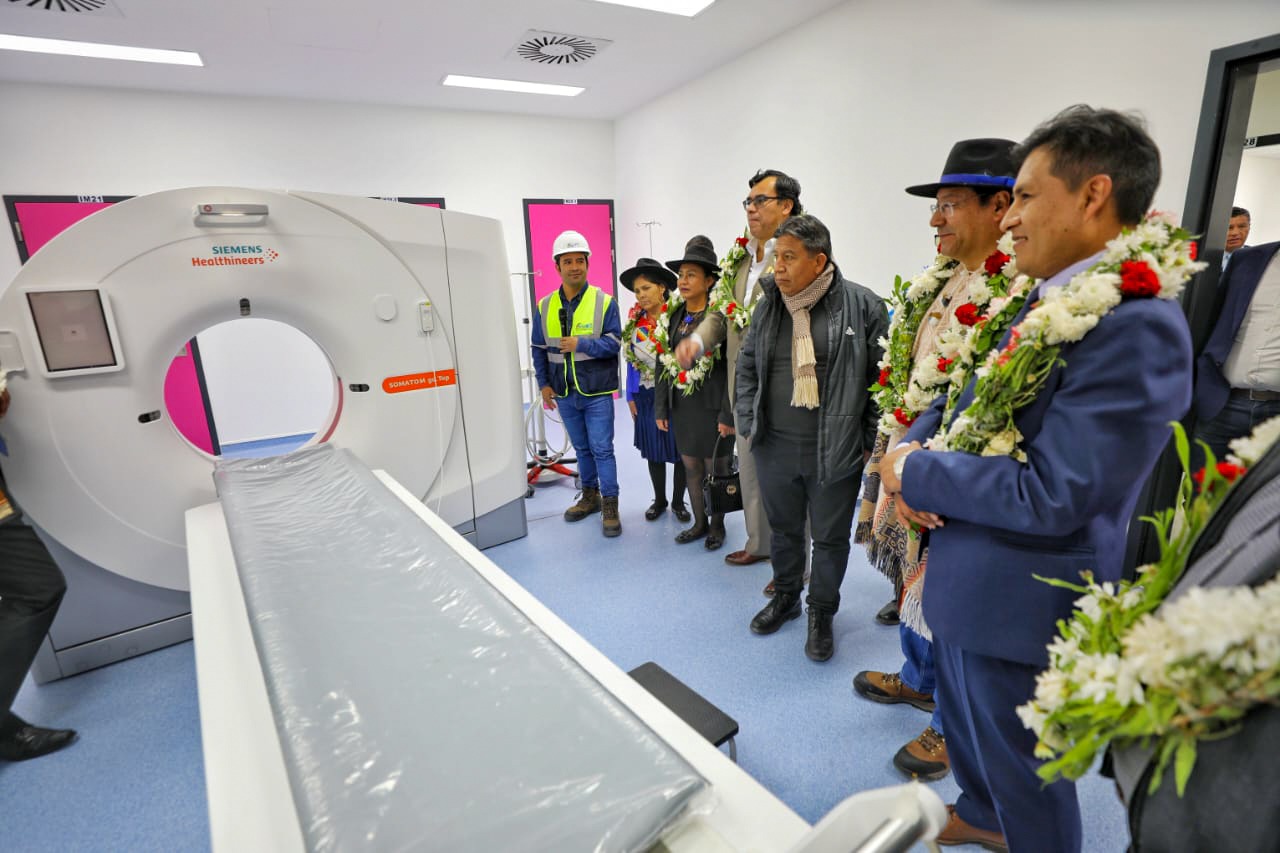 Con inversión de Bs 514 millones, Arce entrega el Hospital de Chuquisaca