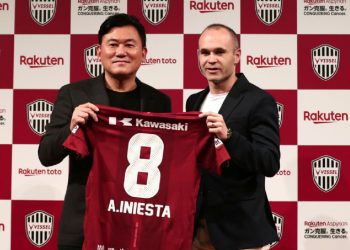 Andrés Iniesta anuncia su salida de club japonés Vissel Kobe
