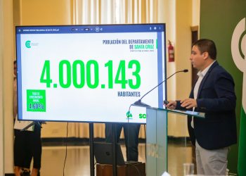 Gobernación cruceña afirma que el departamento tiene 4 millones de habitantes