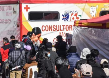 Al menos 6.000 personas fueron inmunizadas con los equipos móviles en La Paz