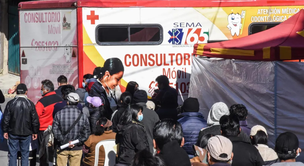 Al menos 6.000 personas fueron inmunizadas con los equipos móviles en La Paz