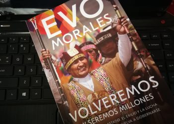 Morales contó en su libro sobre las movilizaciones que hizo referencia el general Terceros