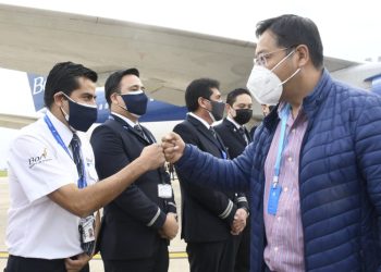Luis Arce: Bolivia tiene capacidad de producir la vacuna contra el COVID-19