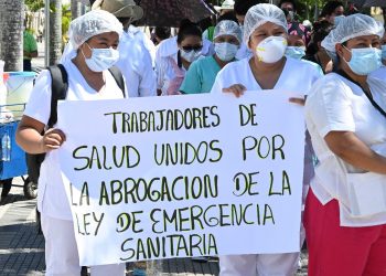Médicos dan siete días para diálogo por la reglamentación de la Ley de Emergencia Sanitaria