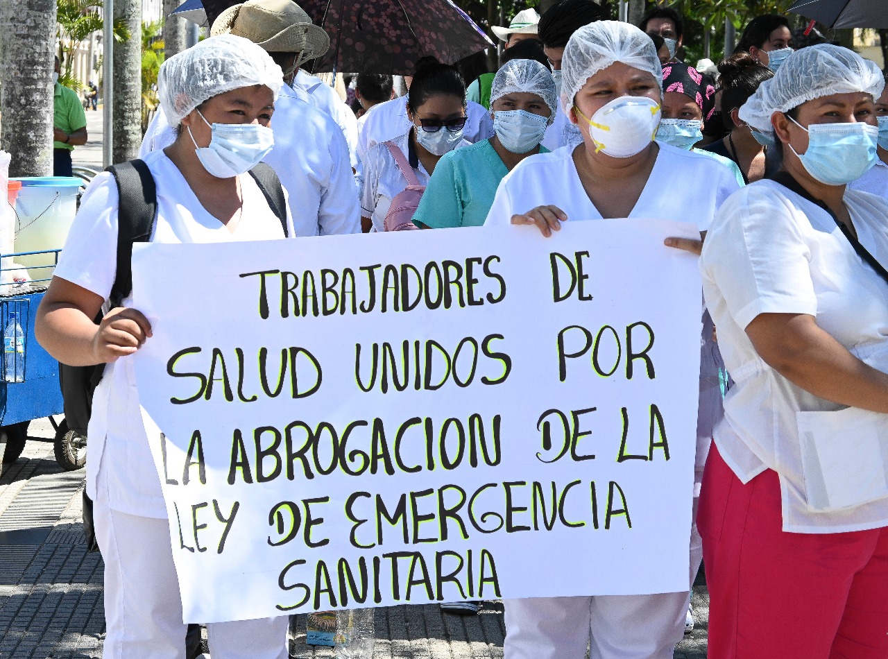 Médicos dan siete días para diálogo por la reglamentación de la Ley de Emergencia Sanitaria