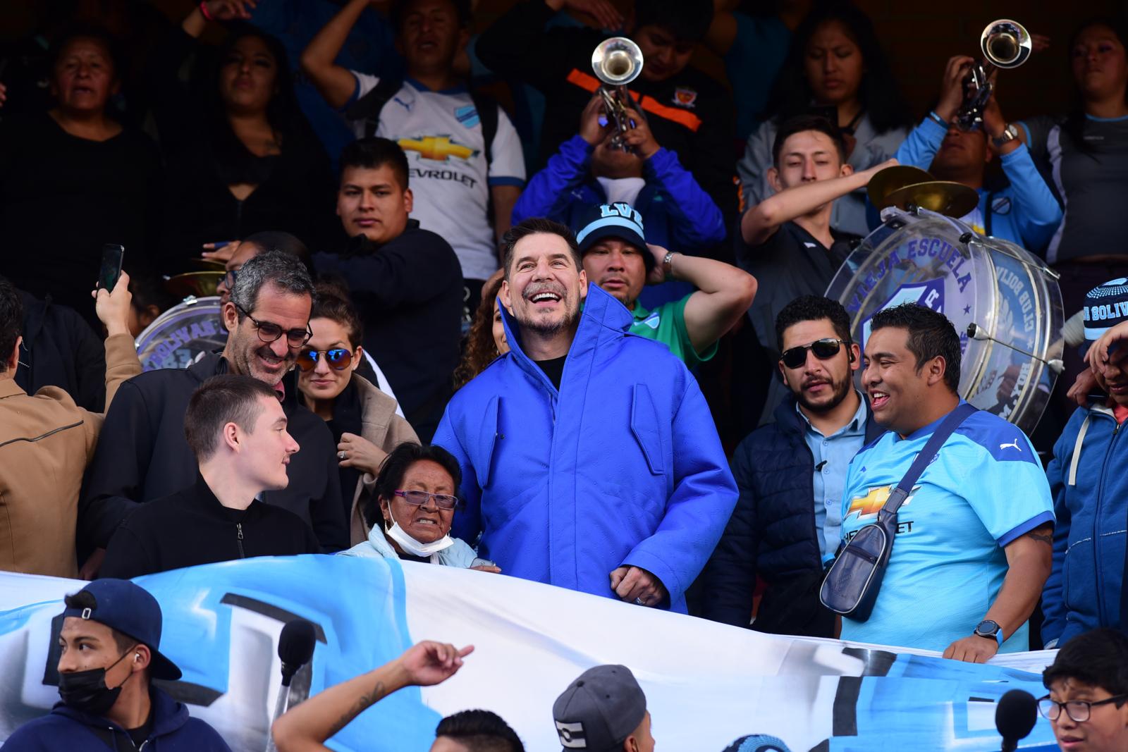 Claure: ‘Me gustaría ver el Siles lleno (…). Veamos cuantos hinchas tenemos de verdad’