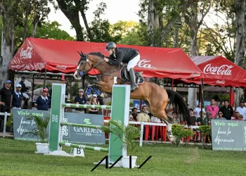 Céspedes con Mlm Santa Ana Cornelius triunfan en el Nacional Ecuestre