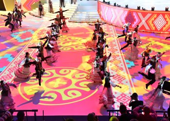 Bolivia formó parte de la inauguración de la VI World Folkloriada en Rusia