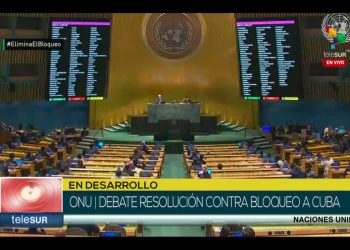 La ONU condena por 29º vez el embargo de EEUU a Cuba por abrumadora mayoría