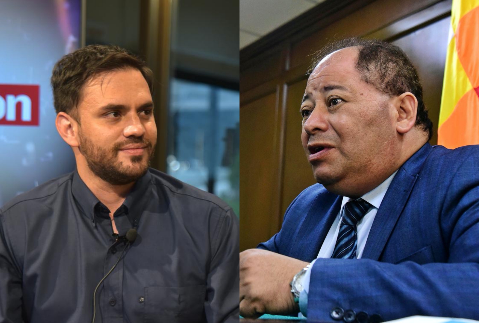 Del Castillo acusa a Romero de afán golpista, este le llama ‘vocero mediático de narcos’