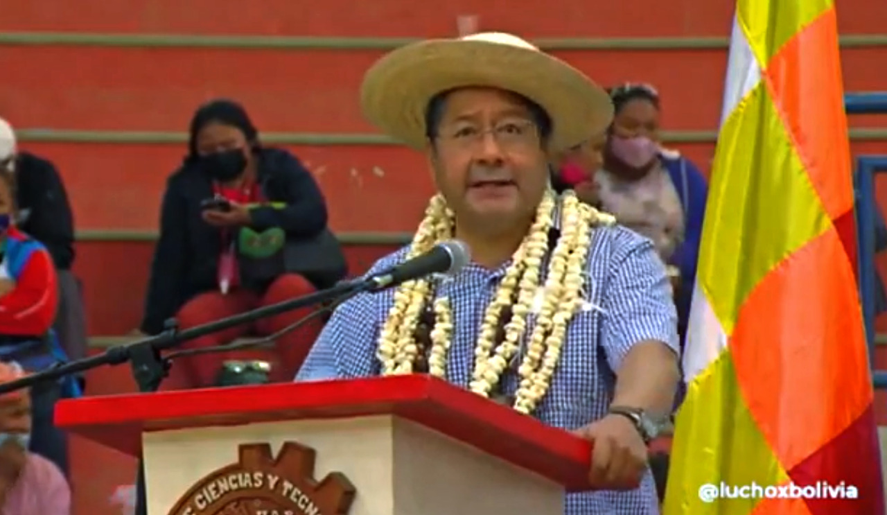 En Cobija, el presidente Arce anuncia la industrialización de productos de la Amazonía