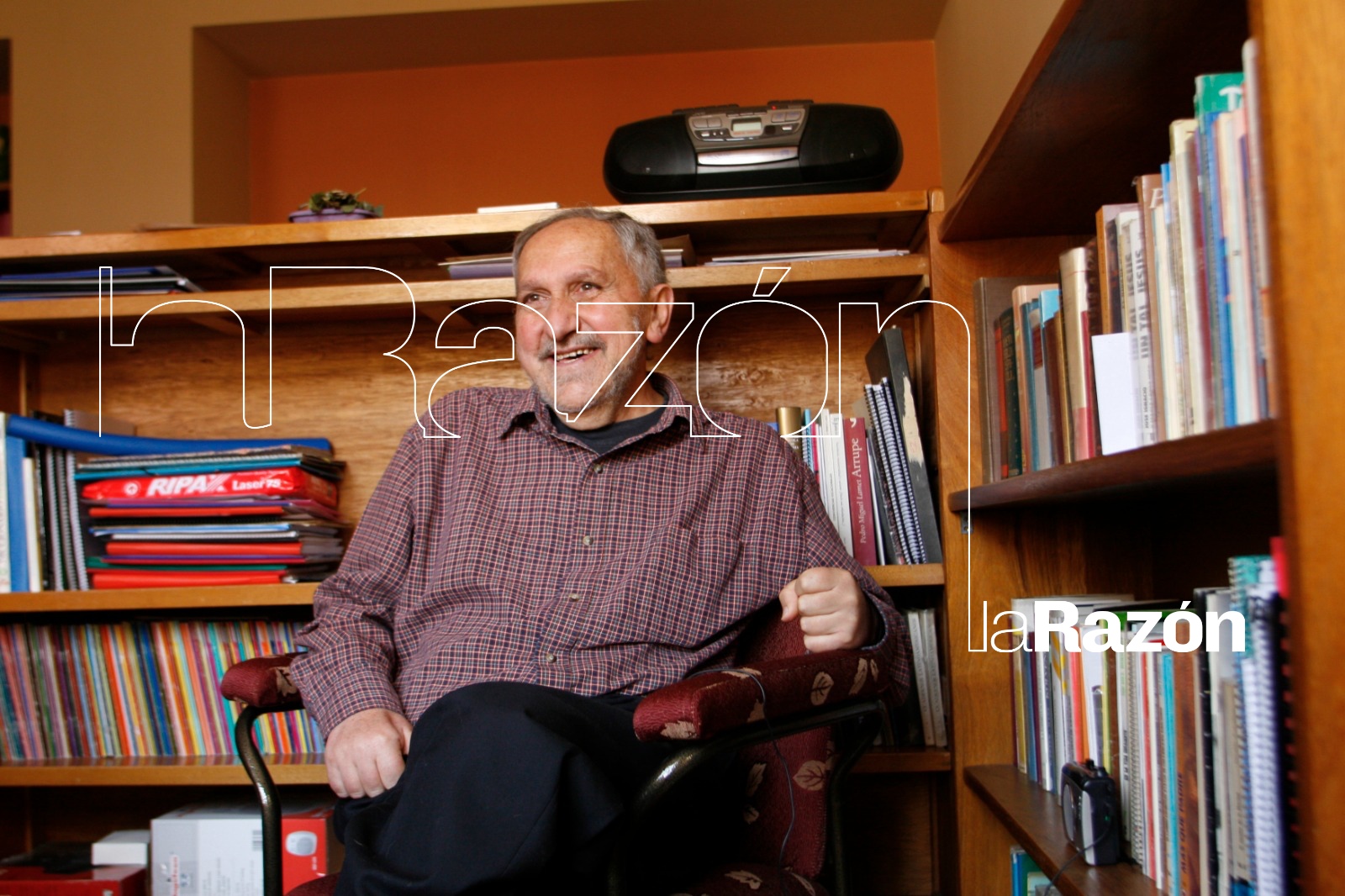 El sacerdote Alfonso Pedrajas, ´Pica', en entrevista con La Razón en 2009.