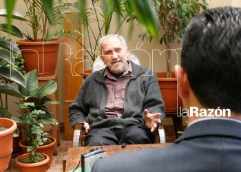El cura Alfonso Pedrajas, en una entrevista con La Razón en 2009.