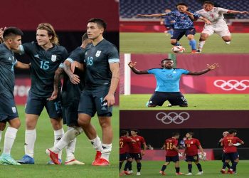Fútbol olímpico: Argentina, España y Honduras levantan, México se complica