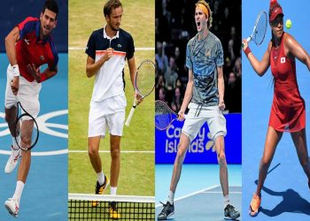 Djokovic, Medvedev, Zverev y Osaka mantienen sus aspiraciones de medalla