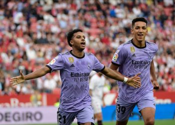 Rodrygo marca un doblete para la remontada del Real Madrid en Sevilla