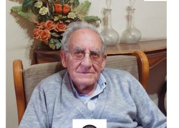 El sacerdote fallecido Luis Roma Padrosa, en una esquela por su muerte en 2019.