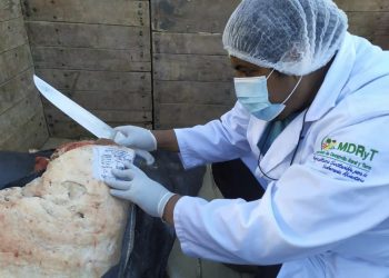 Fue decomisada carne argentina sin registro que se vendía en la zona sur de La Paz