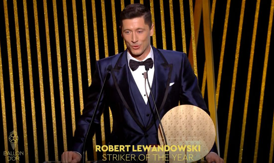 Lewandowski, un segundo puesto tras Messi como consuelo