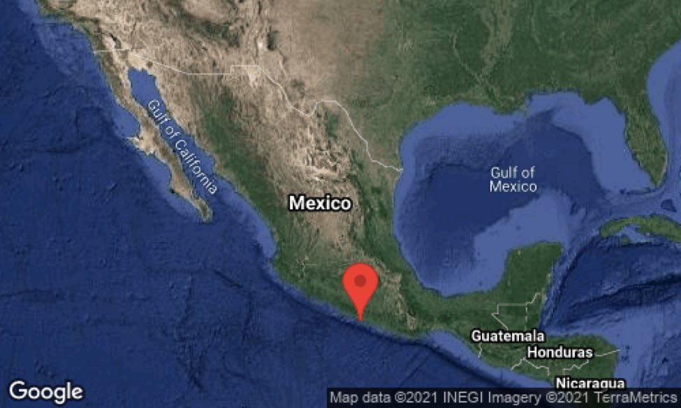 Sismo de magnitud 6,9 sacude centro de México