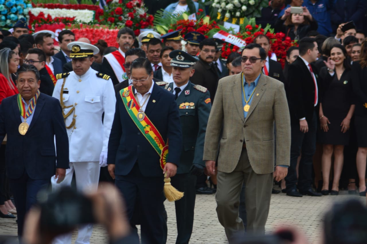 Tarija festeja 206 años de la Batalla de La Tablada, con la presencia del presidente Arce