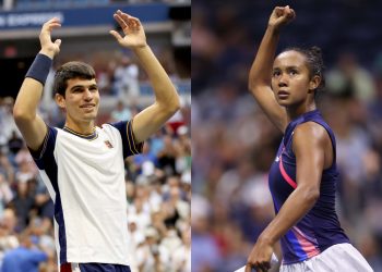 Dos joyas de 18 años apean del Abierto a Tsitsipas y Osaka, que anuncia un descanso