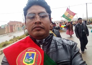 Dirigente gremial Siñani anuncia pausa en movilizaciones hasta febrero de 2022
