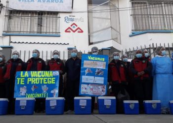 Con brigadas, buses y puntos, El Alto se propone vacunar a 60.000 niños