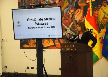 El Gobierno denuncia daño de casi Bs 9 millones a medios estatales en la era Áñez