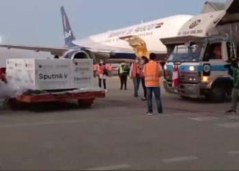 Arriba lote de 100.000 vacunas Sputnik V contra el COVID-19