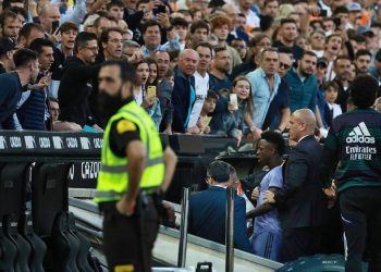 Tres detenidos en Valencia por insultos racistas a Vinicius