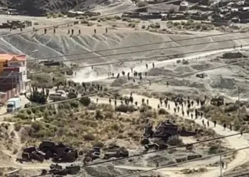 Los enfrentamientos en Llallagua se dieron el 11 de junio/Captura de pantalla
