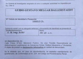 Aprehenden al exviceministro Guido Melgar por irregular acceso a datos del Segip