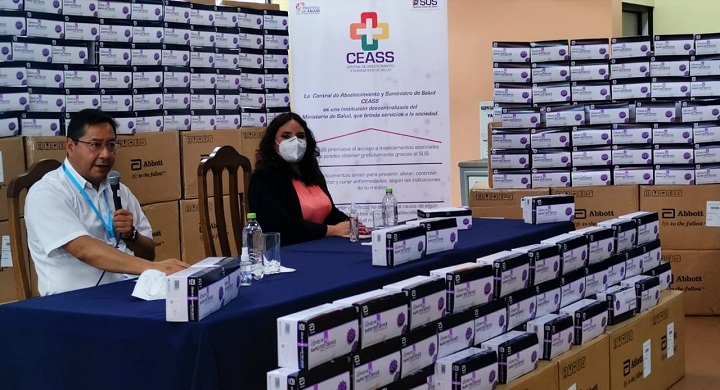 El Gobierno destinó hasta la fecha $us 245,6 millones para combatir la pandemia