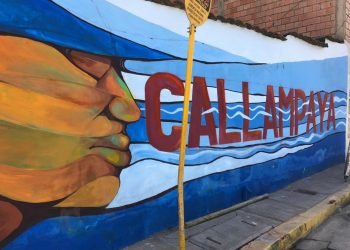 Dos murales en Callampaya inauguran el proyecto de ‘La ciudad de mil colores