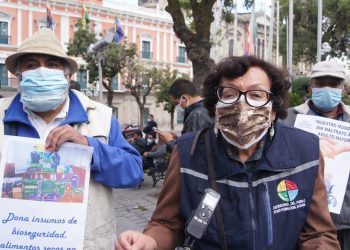 La Defensoría emprende campaña de recolección de abrigo y alimentos para adultos mayores