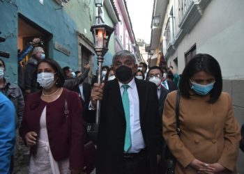 El alcalde Arias invita al presidente Arce a distintos actos de la efeméride de La Paz