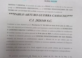 Justicia envía a la cárcel al exjefe de Estado Mayor de las FFAA por el caso Senkata