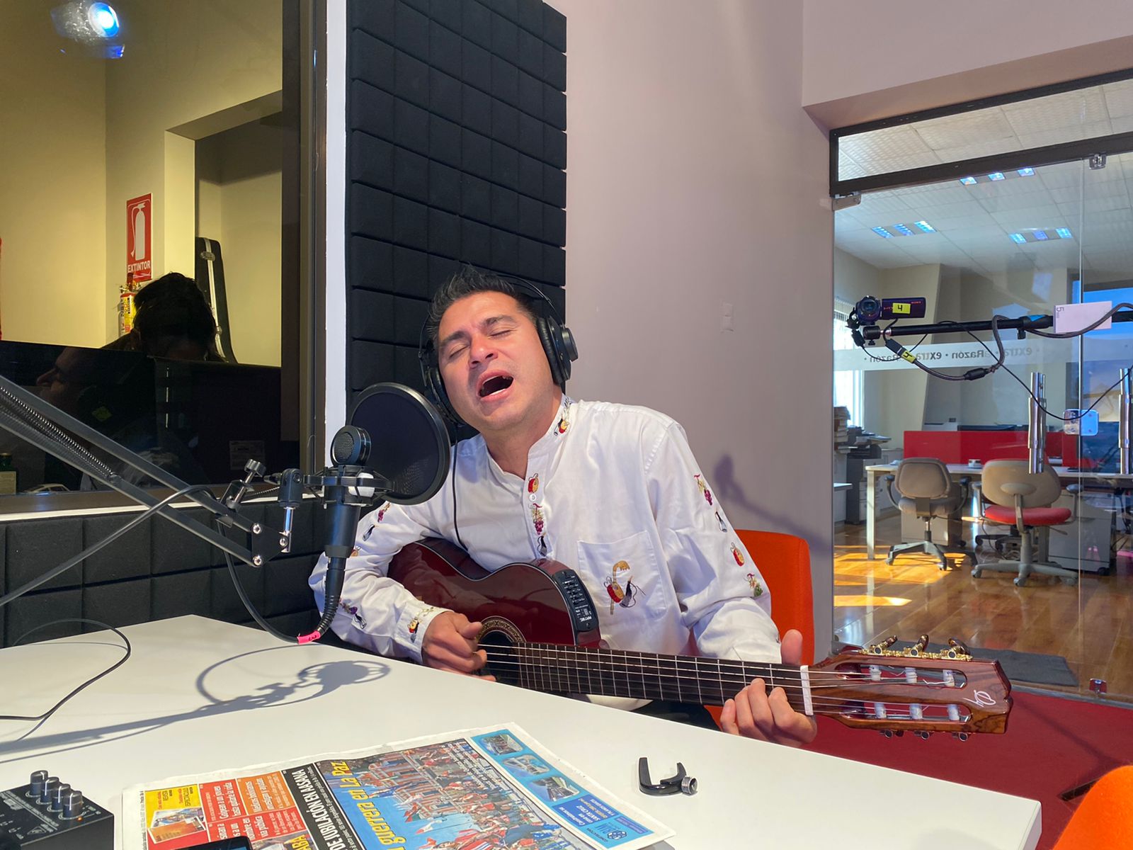 Ariel Isaías, un músico argentino cautivado por Bolivia