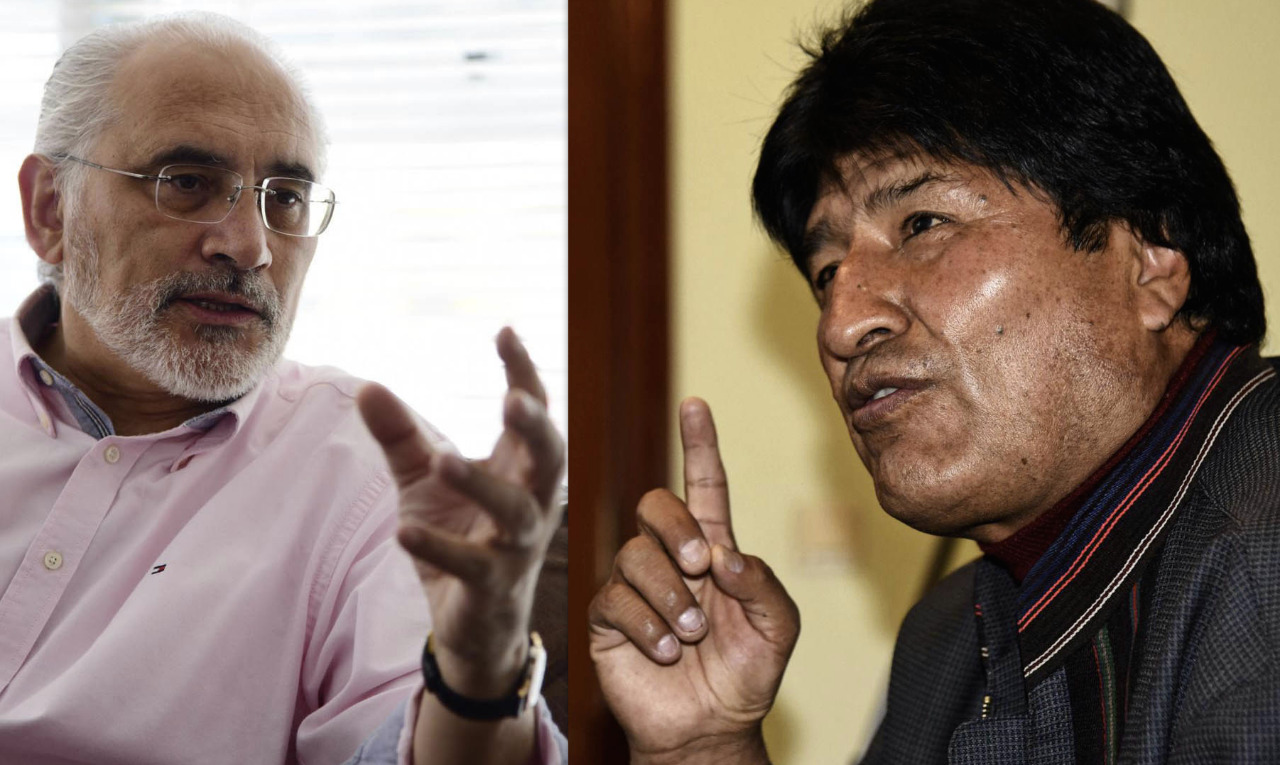 Caso Quiborax: Mesa llama ‘dictador fugado’ a Morales y éste le dice ‘historiador golpista’