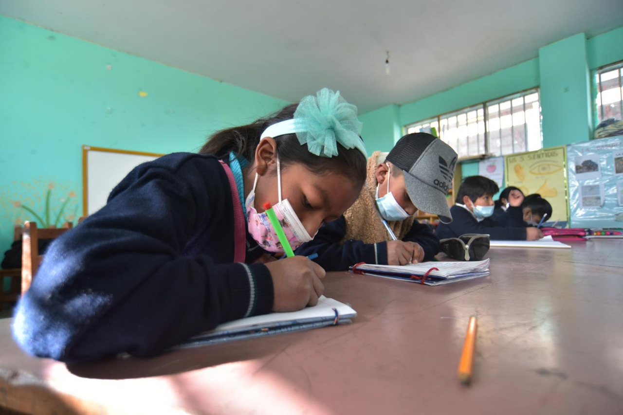 El 100% de las escuelas en las provincias de La Paz ya está en clases presenciales