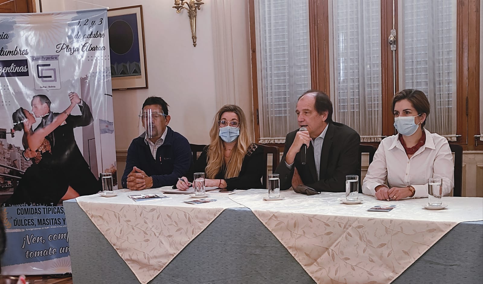 La Casa Argentina busca reactivar la economía de sus residentes con un evento cultural y gastronómico