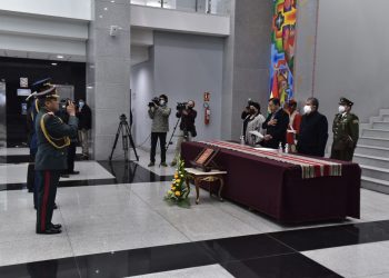 Cambio en el alto mando militar, Arce posesiona a tres nuevos jefes militares