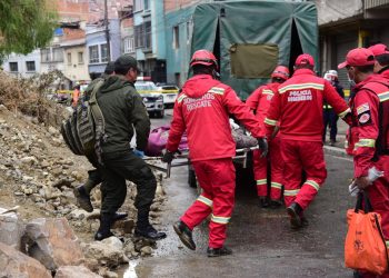Muere la segunda víctima del derrumbe de un talud en La Paz