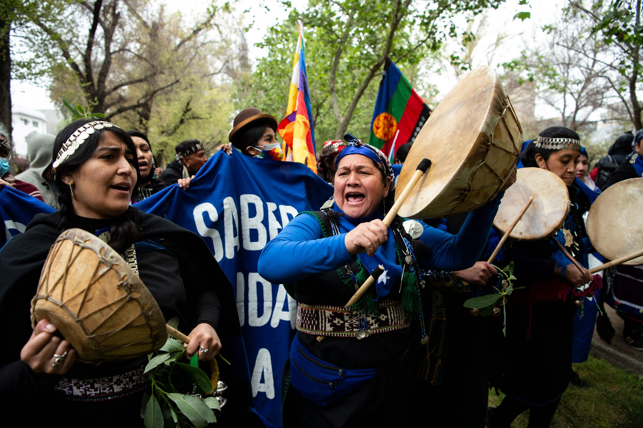 Mapuches exigen tierras y autodeterminación en la nueva Constitución de Chile