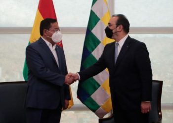 Tras reunión con Arce, CAF reafirma su apoyo para impulsar la transformación productiva en Bolivia